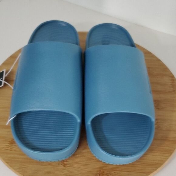 Nike Calm Slide Sandals Smoky Blue Men's Size 9 Women's 10 NWT - Picture 3 of 12